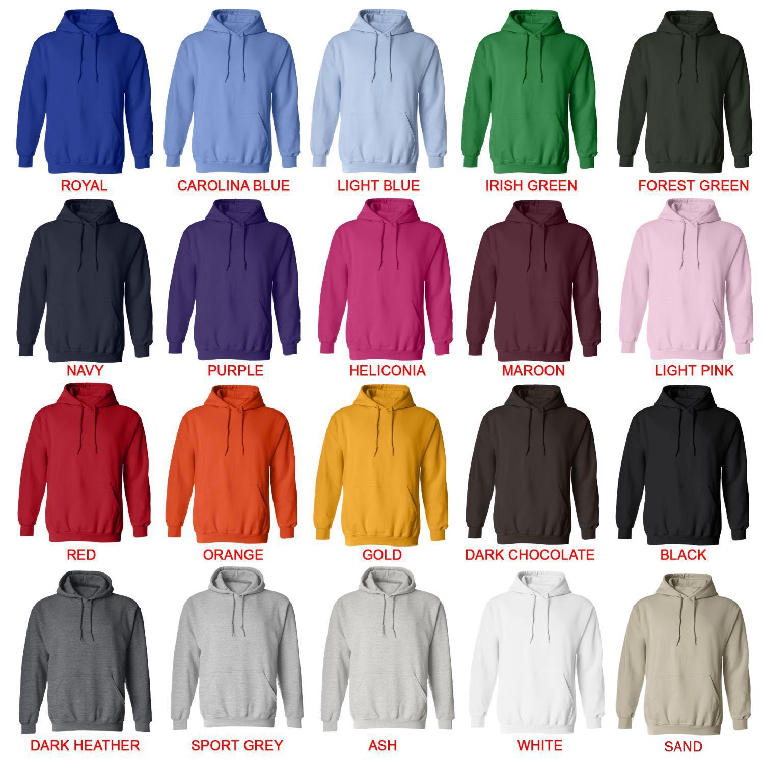 hoodie color chart - Danny Phantom Store