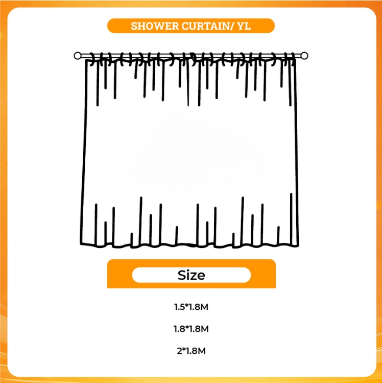 3D shower curtain - Danny Phantom Store