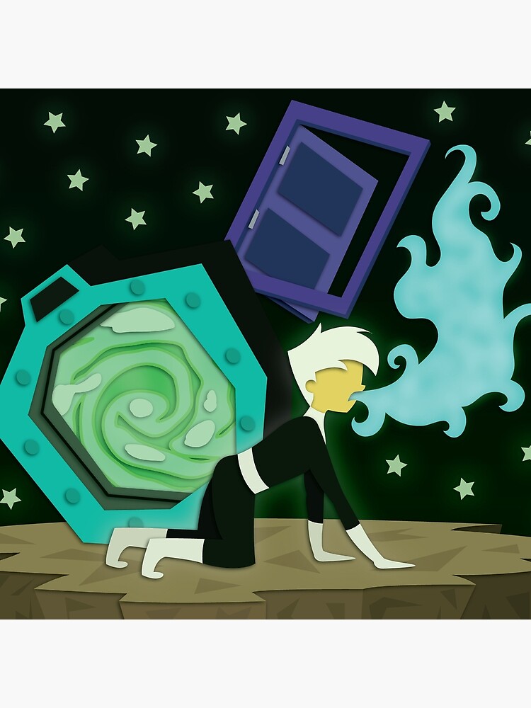 Bright Star Danny Phantom Throw Pillow - Image 2