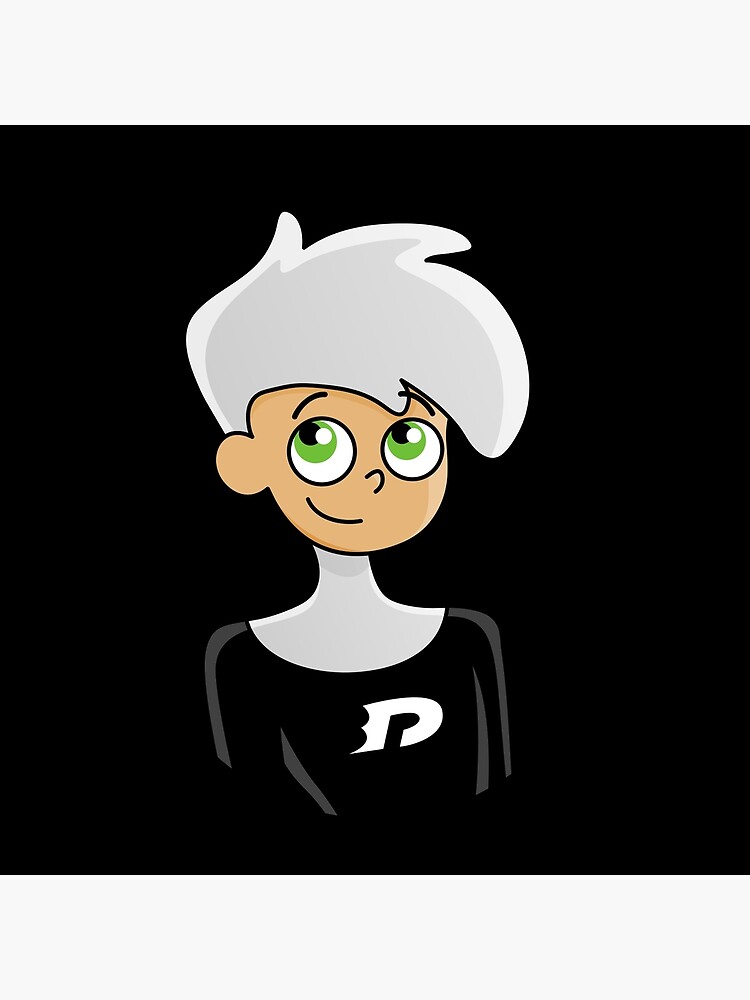 Funny Squishy Faces Danny Phantom Throw Pillow - Image 2