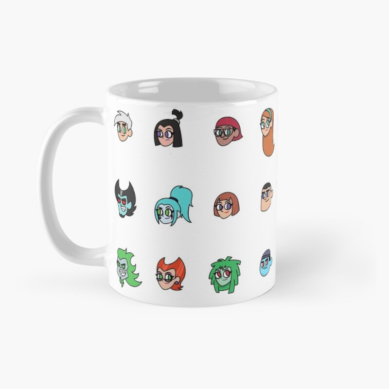 Vintage Danny Phantom Cartoon Mug - Image 2