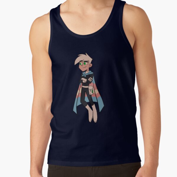 Classic Danny Phantom Ghost Boy Tank Top - Image 5
