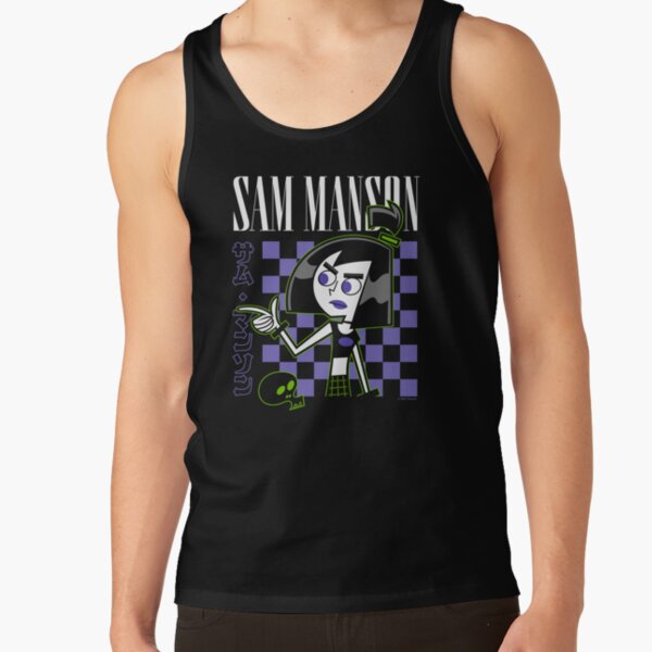 Retro Sam Manson Kanji Portrait Tank Top