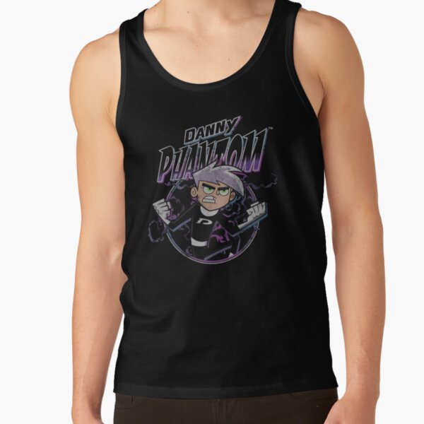 Neon Danny Phantom Dark Portrait Tank Top