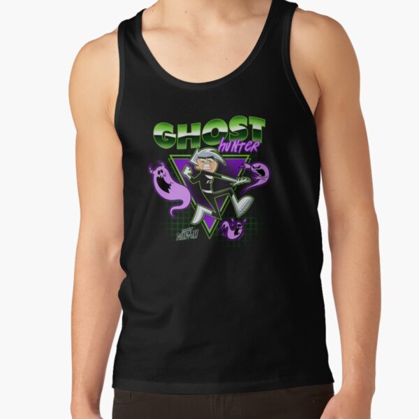 Vintage Danny Phantom Superhero Logo Tank Top