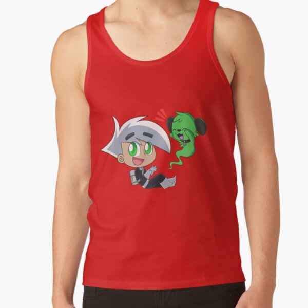 Danny Phantom And Cujo Adventure Tank Top - Image 4