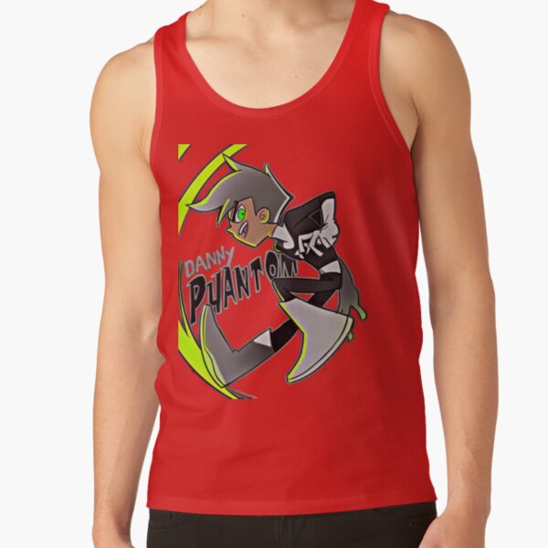 Vintage Danny Phantom Character Tank Top - Image 4