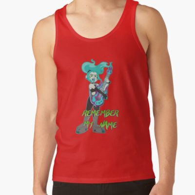 Iconic Remember My Name Design Tank Top