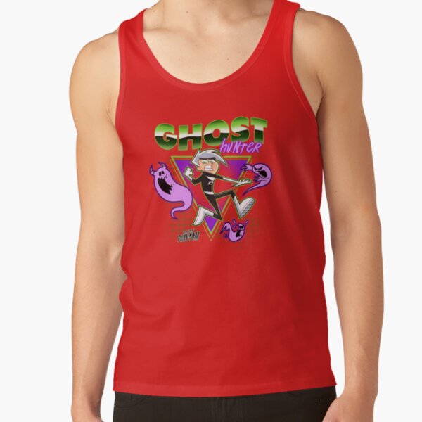 Vintage Danny Phantom Superhero Logo Tank Top - Image 4