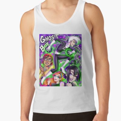 Cool Ghost Boy Phantom Design Tank Top