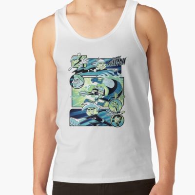 Danny Phantom Going Ghost Comic Panels Tank Top