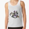 Mystic Witches And Phantoms Design Tank Top