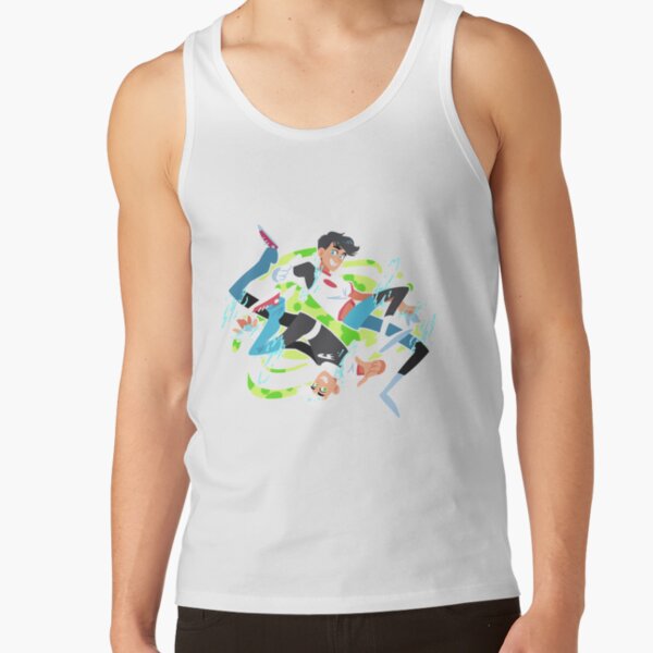 Double Sided Ghost Design Tank Top - Image 2