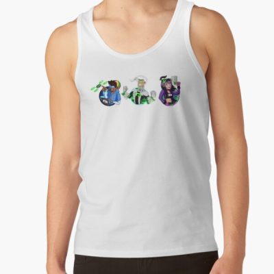 Danny Phantom 10 Years Later Trio Design Tank Top
