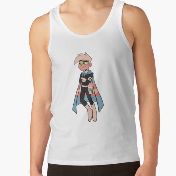 Classic Danny Phantom Ghost Boy Tank Top - Image 2