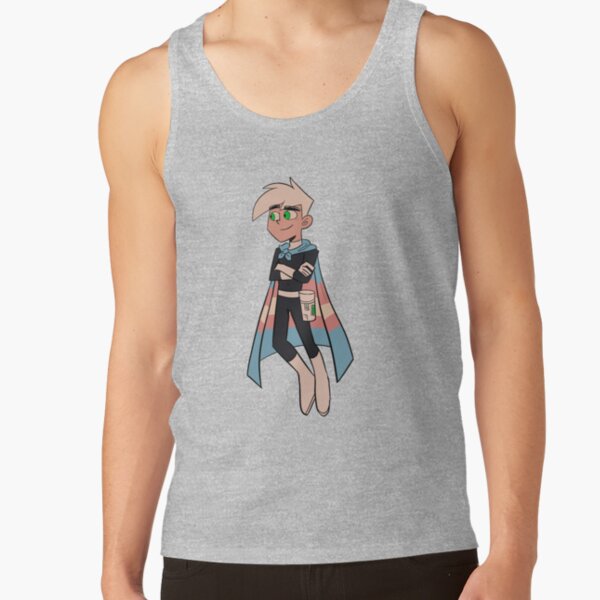 Classic Danny Phantom Ghost Boy Tank Top - Image 3