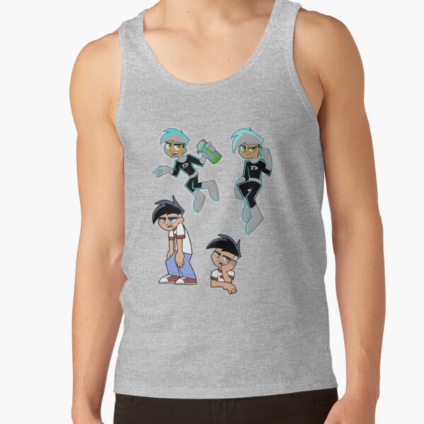 Dynamic Danny Phantom Action Hero Tank Top - Image 3