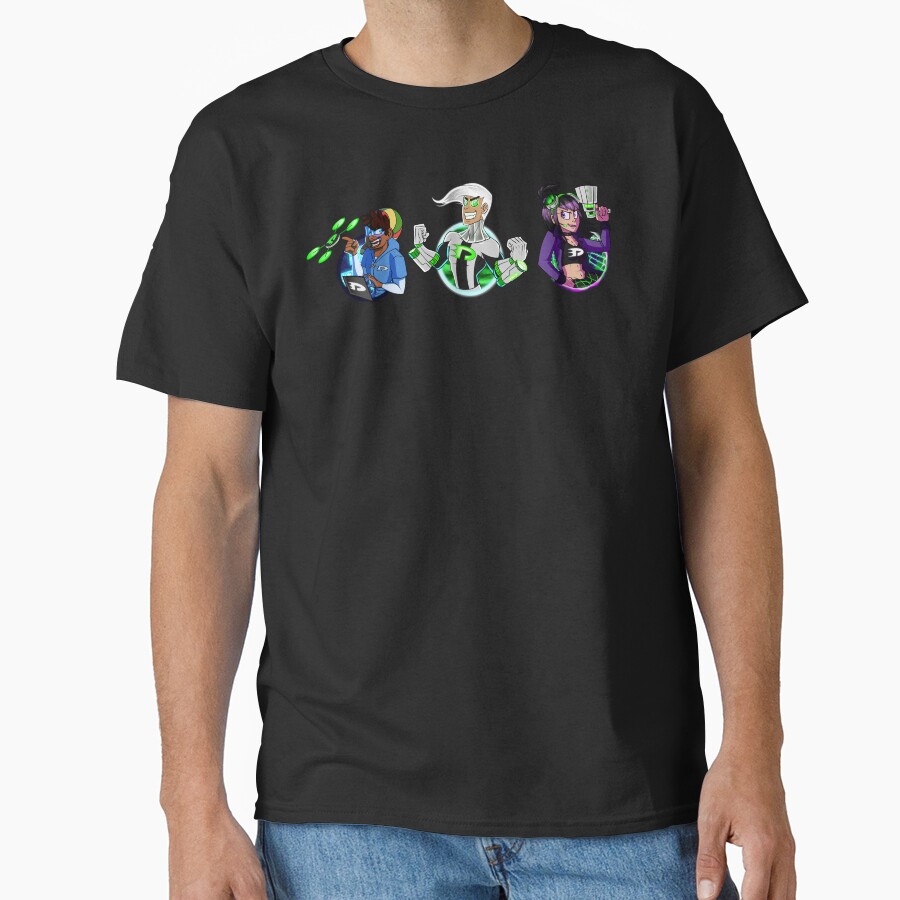 Danny Phantom 10 Years Later Trio Design T-shirt - Image 2