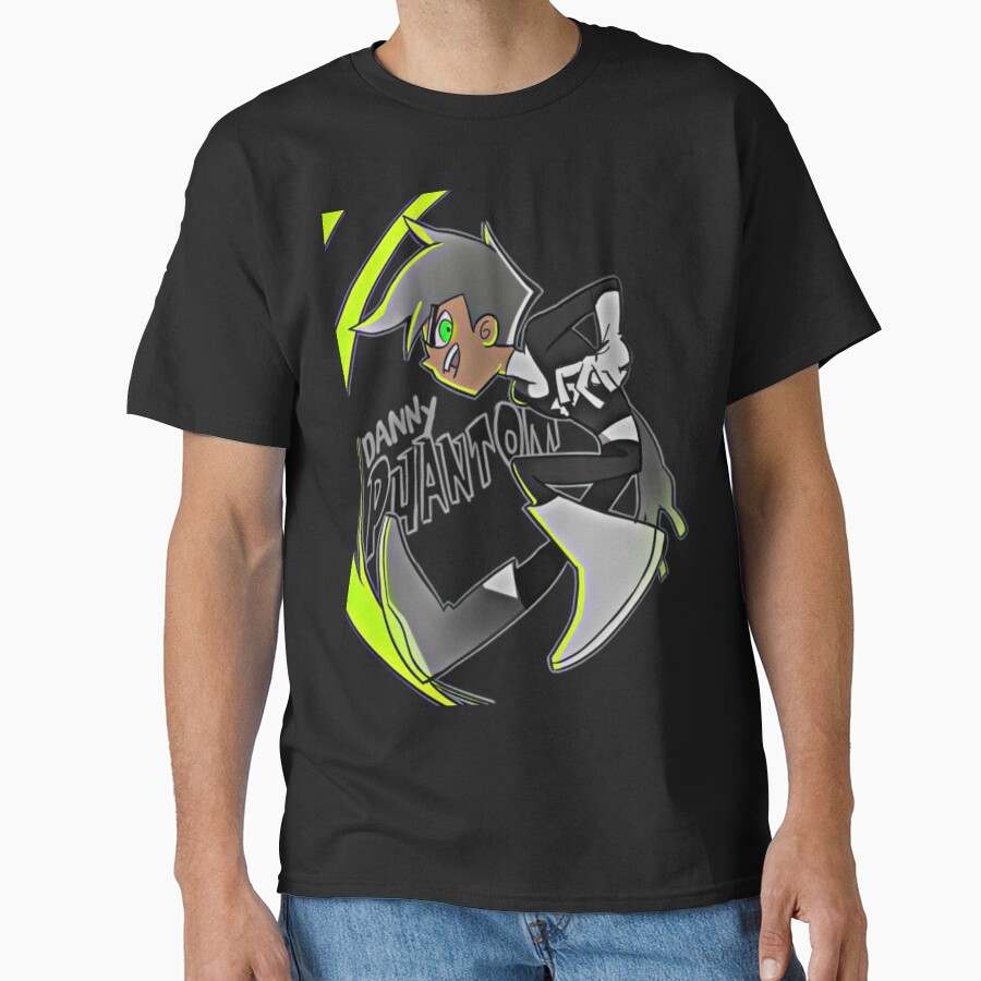 Vintage Danny Phantom Character T-shirt - Image 2