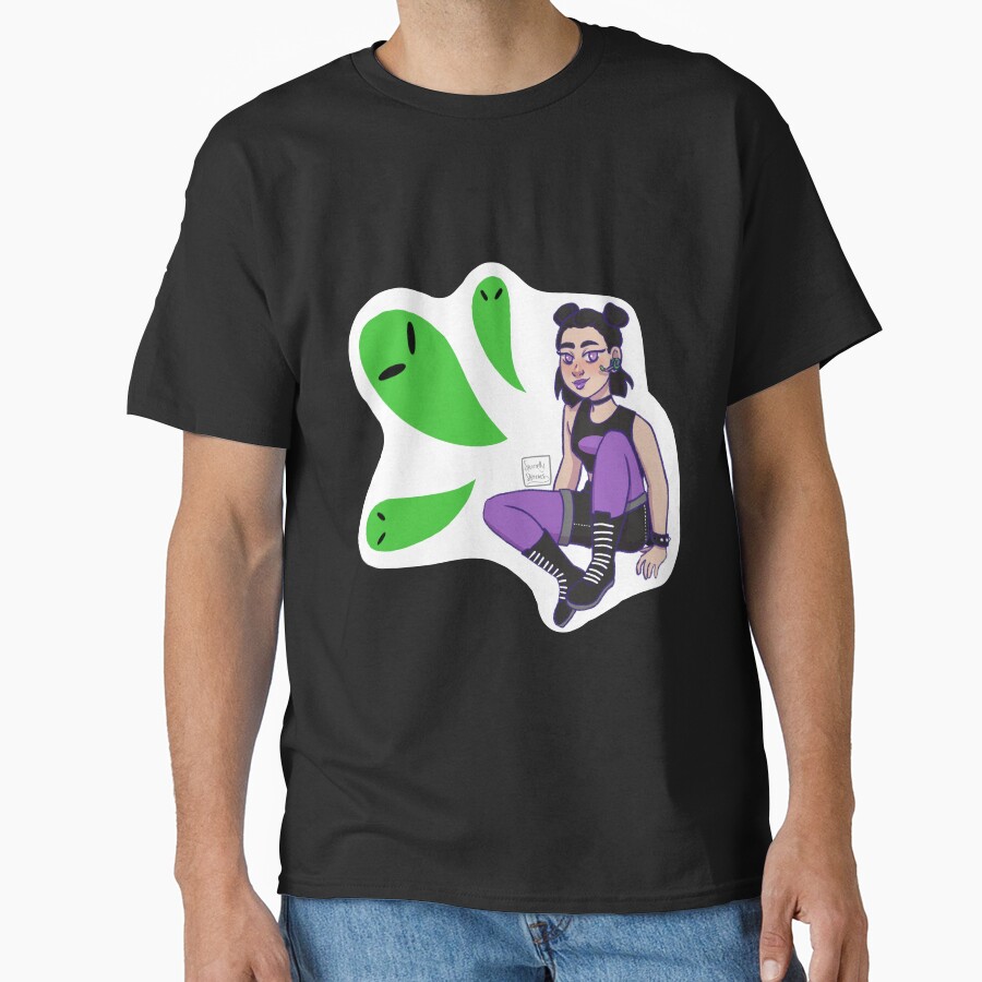 Gothic Sam Manson Character T-shirt - Image 2