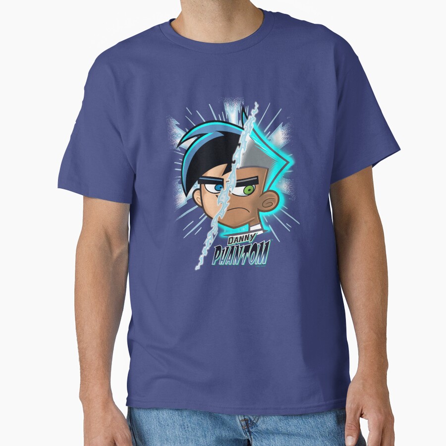 Danny Phantom Split Face Transformation T-shirt - Image 4