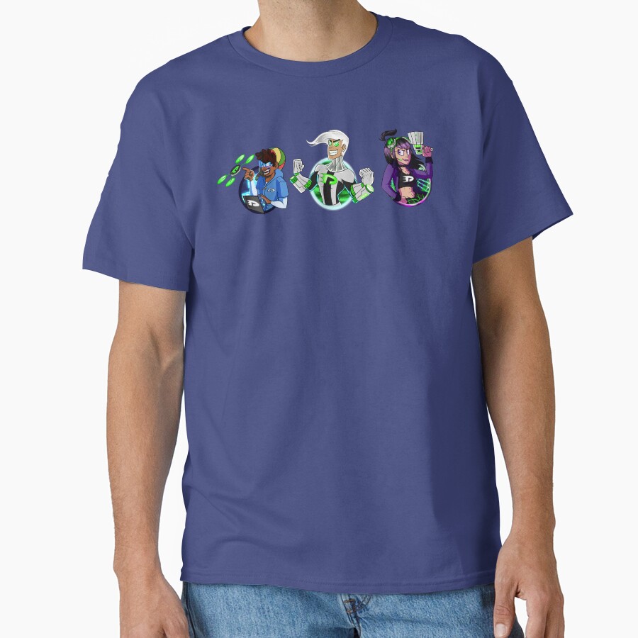 Danny Phantom 10 Years Later Trio Design T-shirt - Image 4