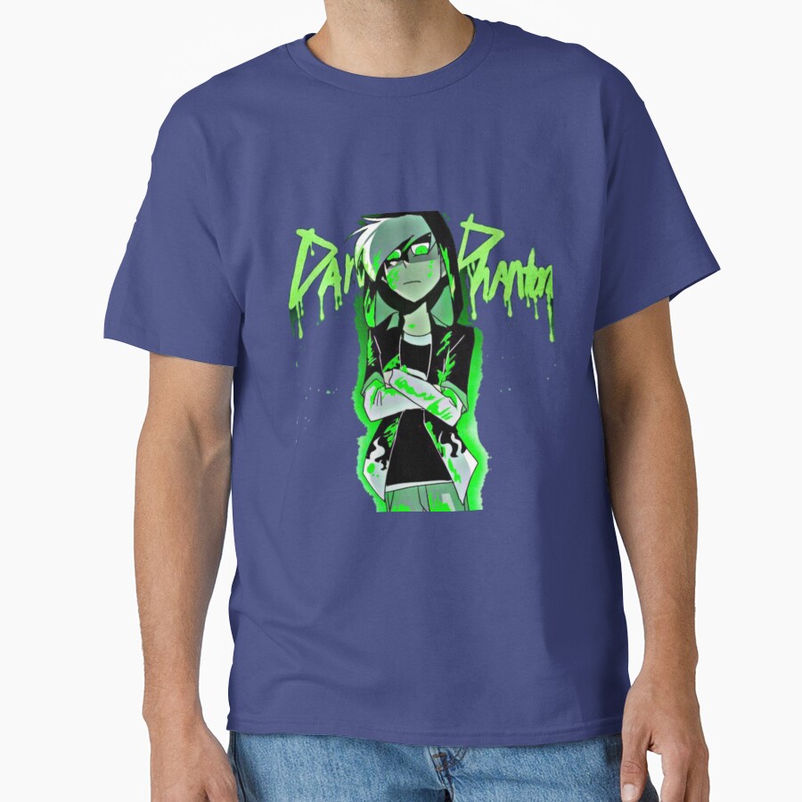 Stylish Danny Phantom Fan Art T-shirt - Image 4