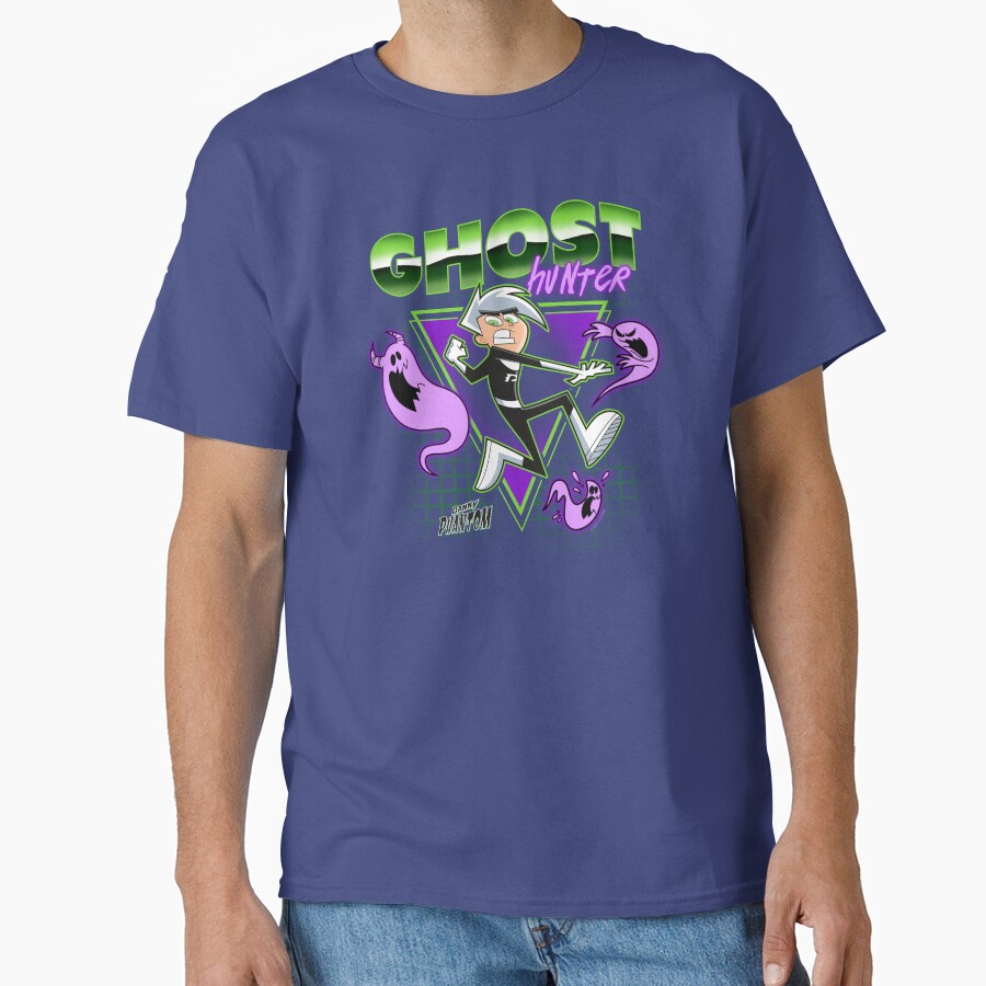 Vintage Danny Phantom Superhero Logo T-shirt - Image 5