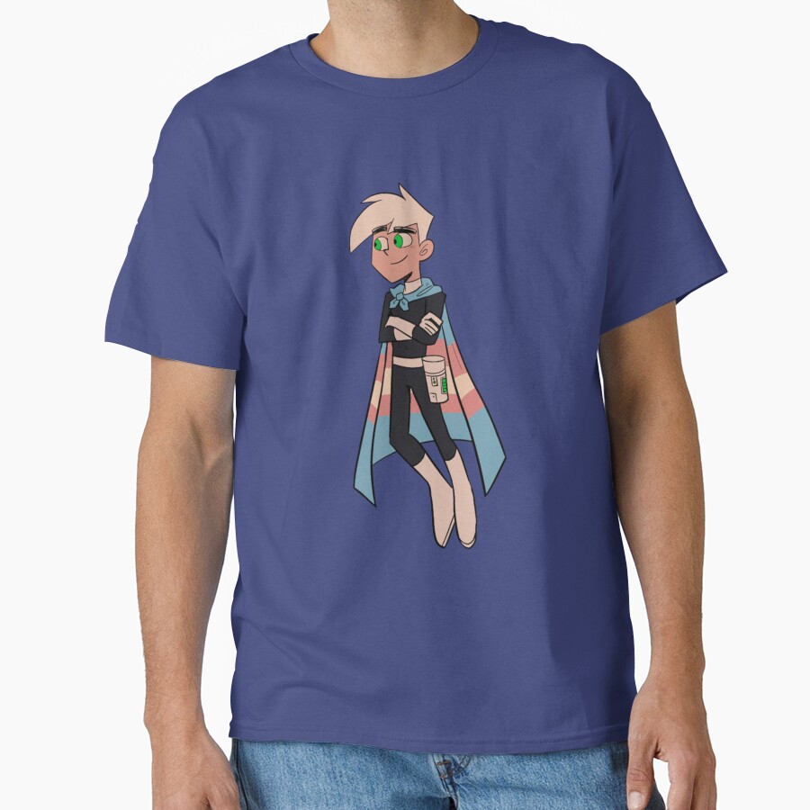Classic Danny Phantom Ghost Boy T-shirt - Image 4