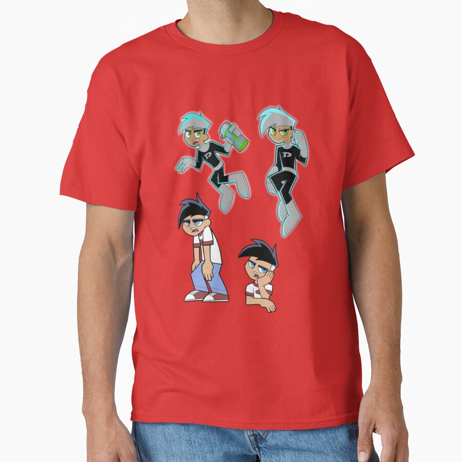 Dynamic Danny Phantom Action Hero T-shirt - Image 5