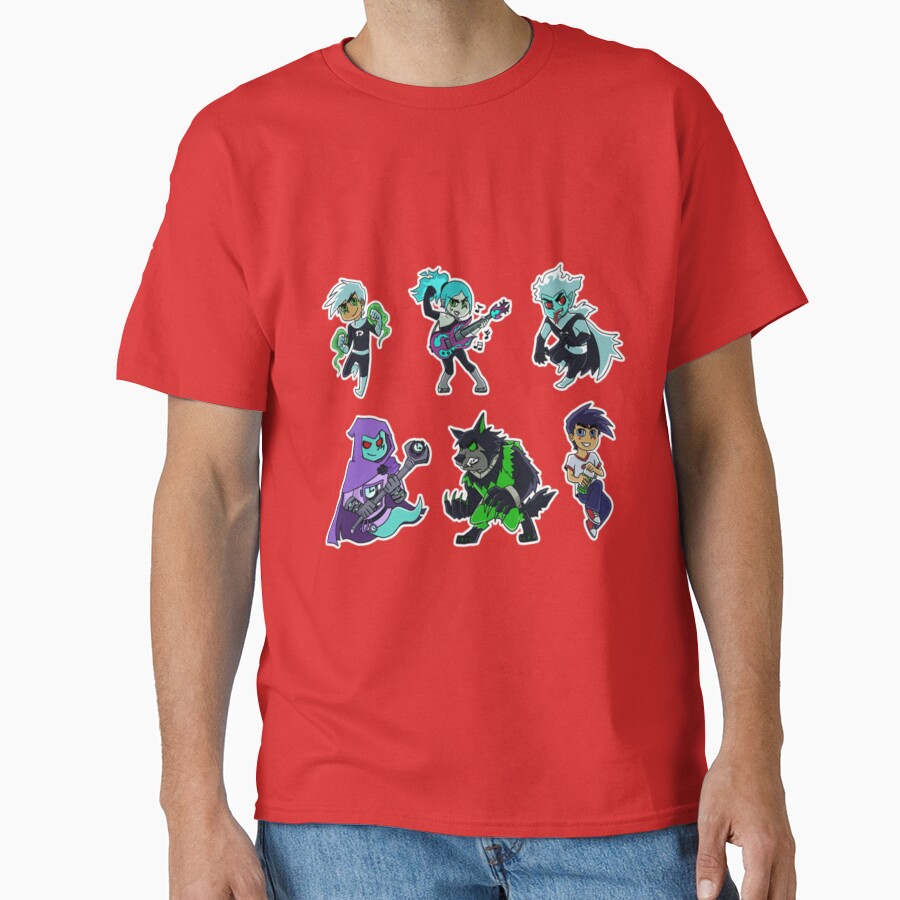 Ultimate Danny Phantom Character Pack T-shirt - Image 5