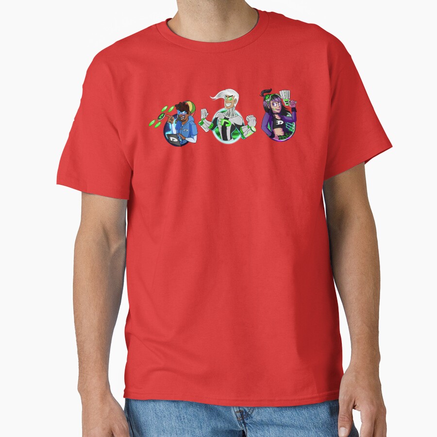 Danny Phantom 10 Years Later Trio Design T-shirt - Image 5