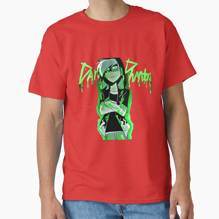 Stylish Danny Phantom Fan Art T-shirt - Image 5