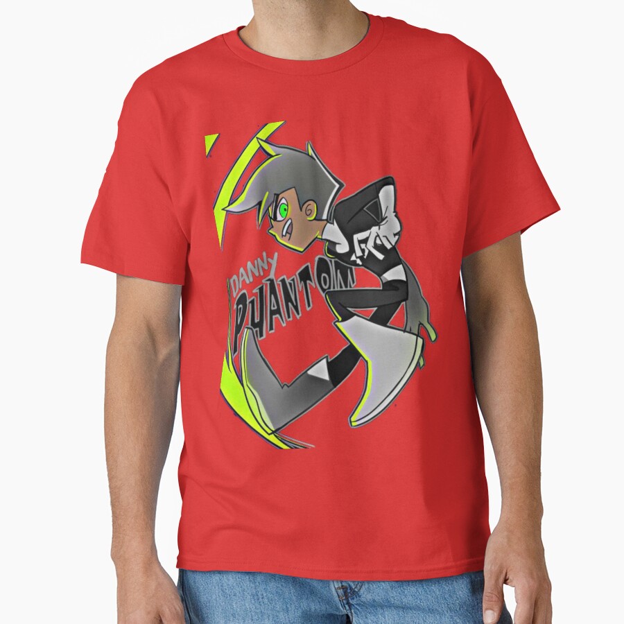 Vintage Danny Phantom Character T-shirt - Image 5