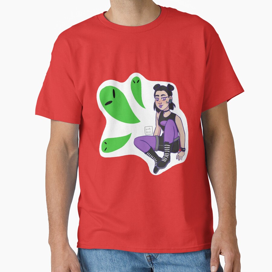 Gothic Sam Manson Character T-shirt - Image 5