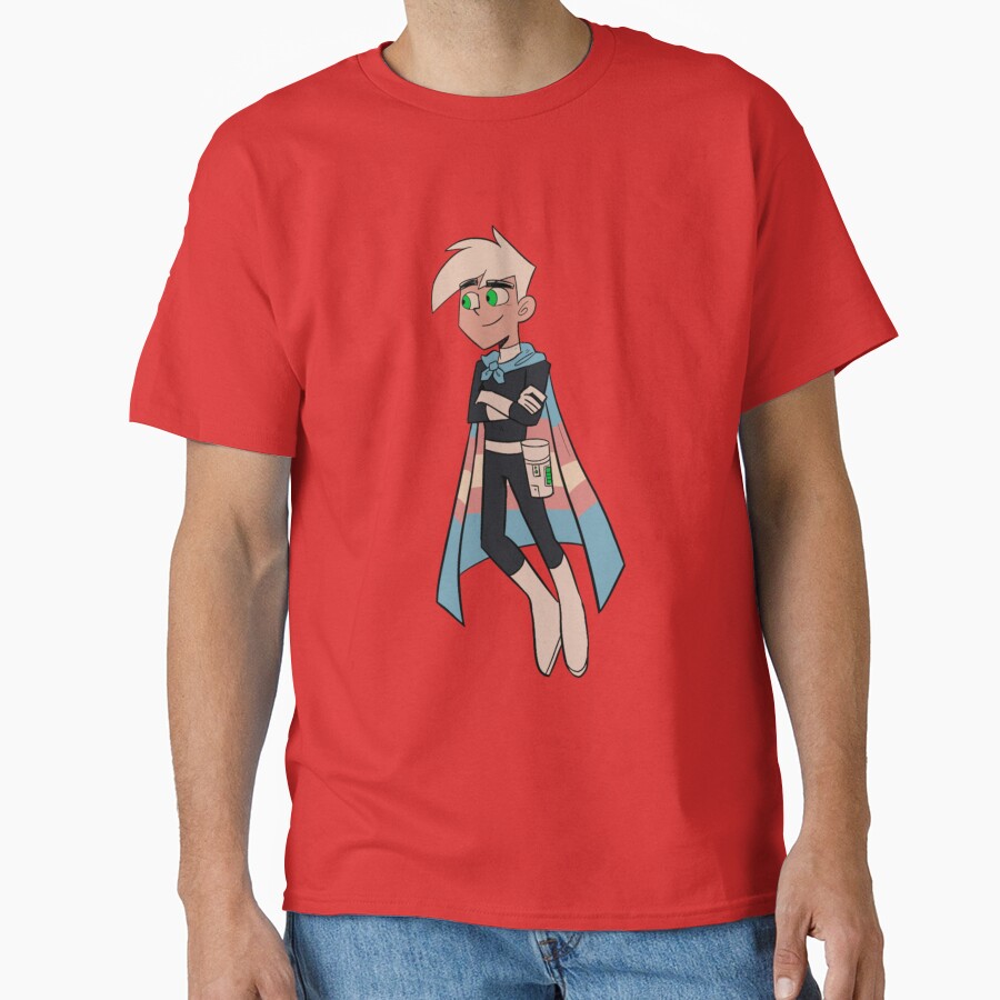 Classic Danny Phantom Ghost Boy T-shirt - Image 5