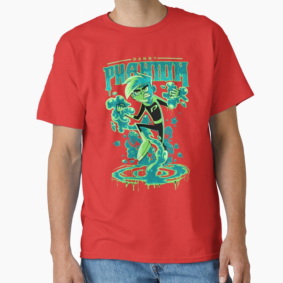 Epic Danny Phantom Power Up T-shirt - Image 5