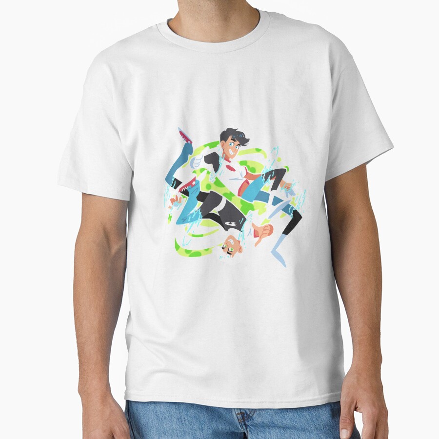 Double Sided Ghost Design T-shirt - Image 2