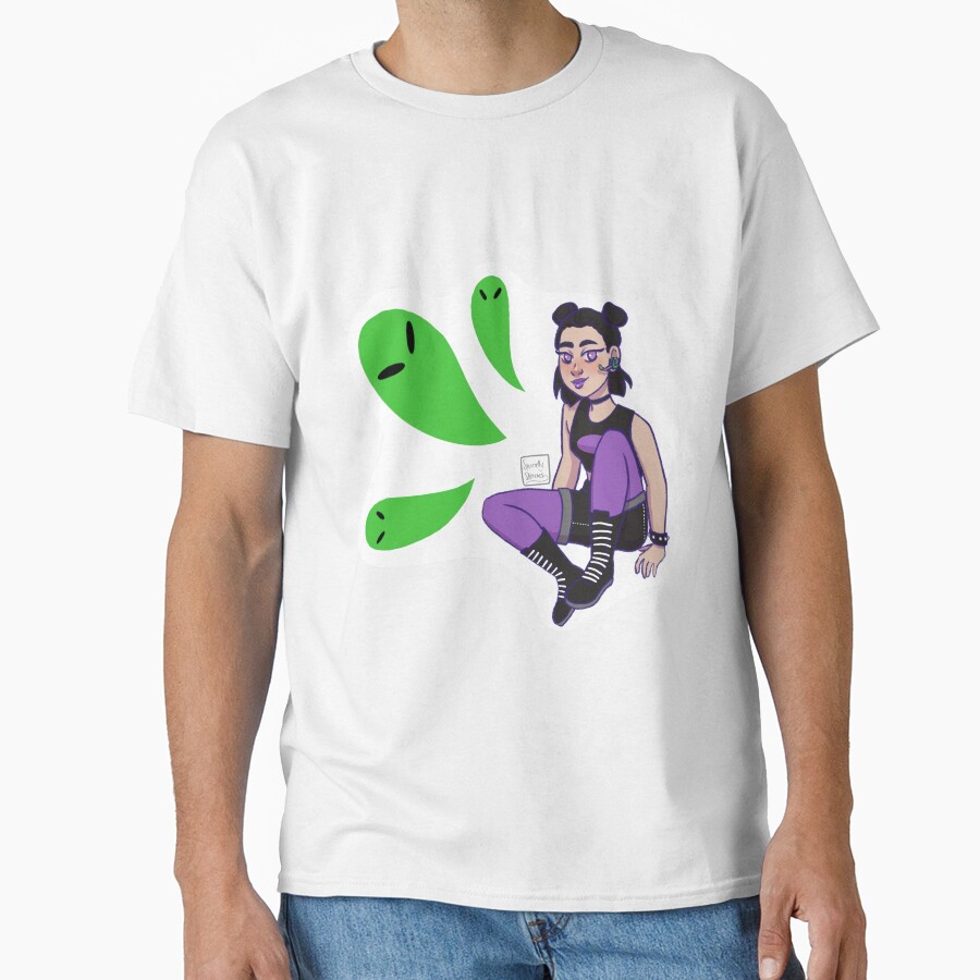 Gothic Sam Manson Character T-shirt
