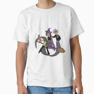 Mystic Witches And Phantoms Design T-shirt