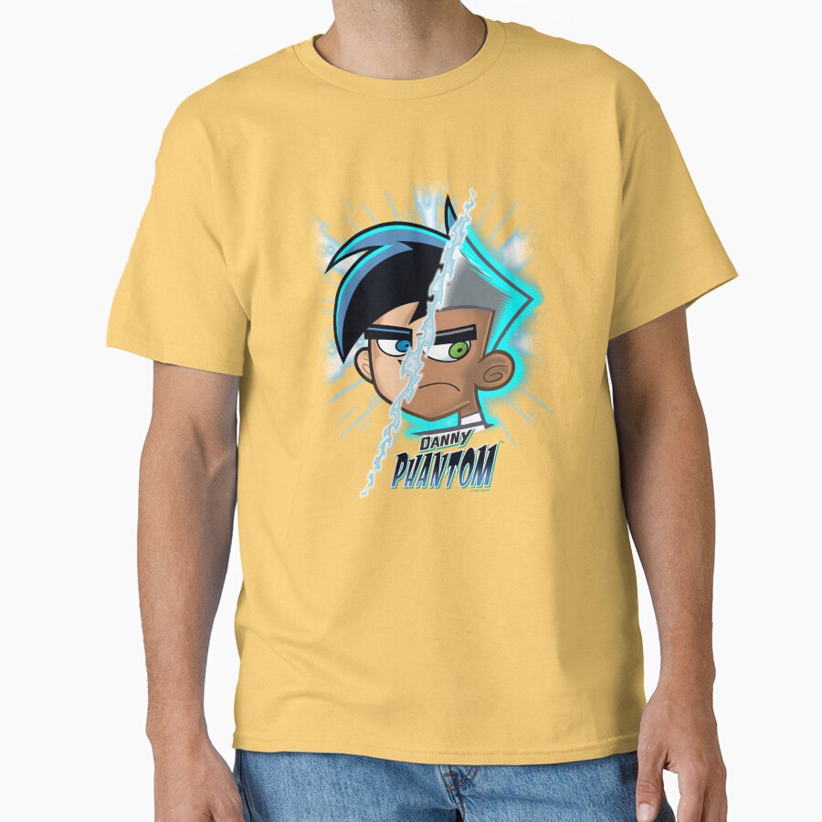 Danny Phantom Split Face Transformation T-shirt - Image 6