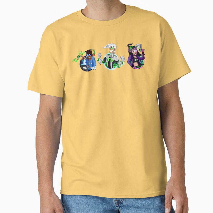 Danny Phantom 10 Years Later Trio Design T-shirt - Image 6