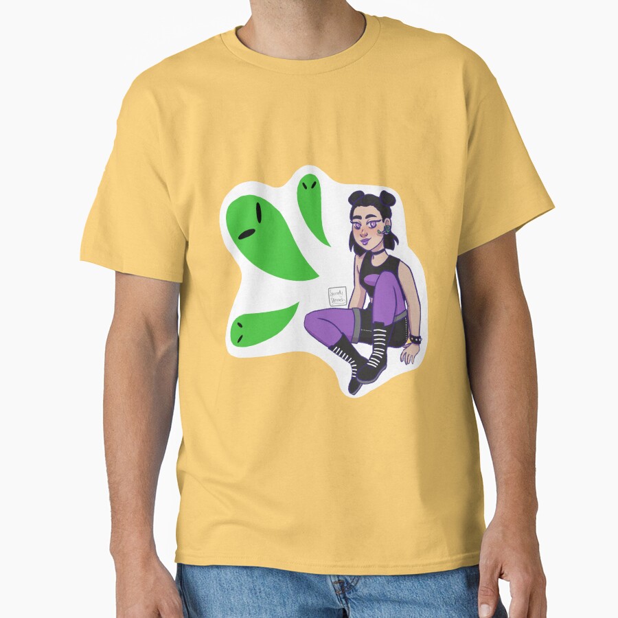 Gothic Sam Manson Character T-shirt - Image 6