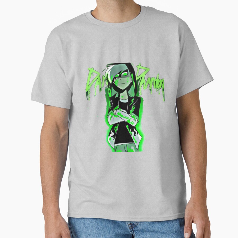 Stylish Danny Phantom Fan Art T-shirt - Image 3