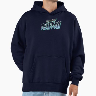 Retro Danny Phantom Ghost Hunter Logo Hoodie