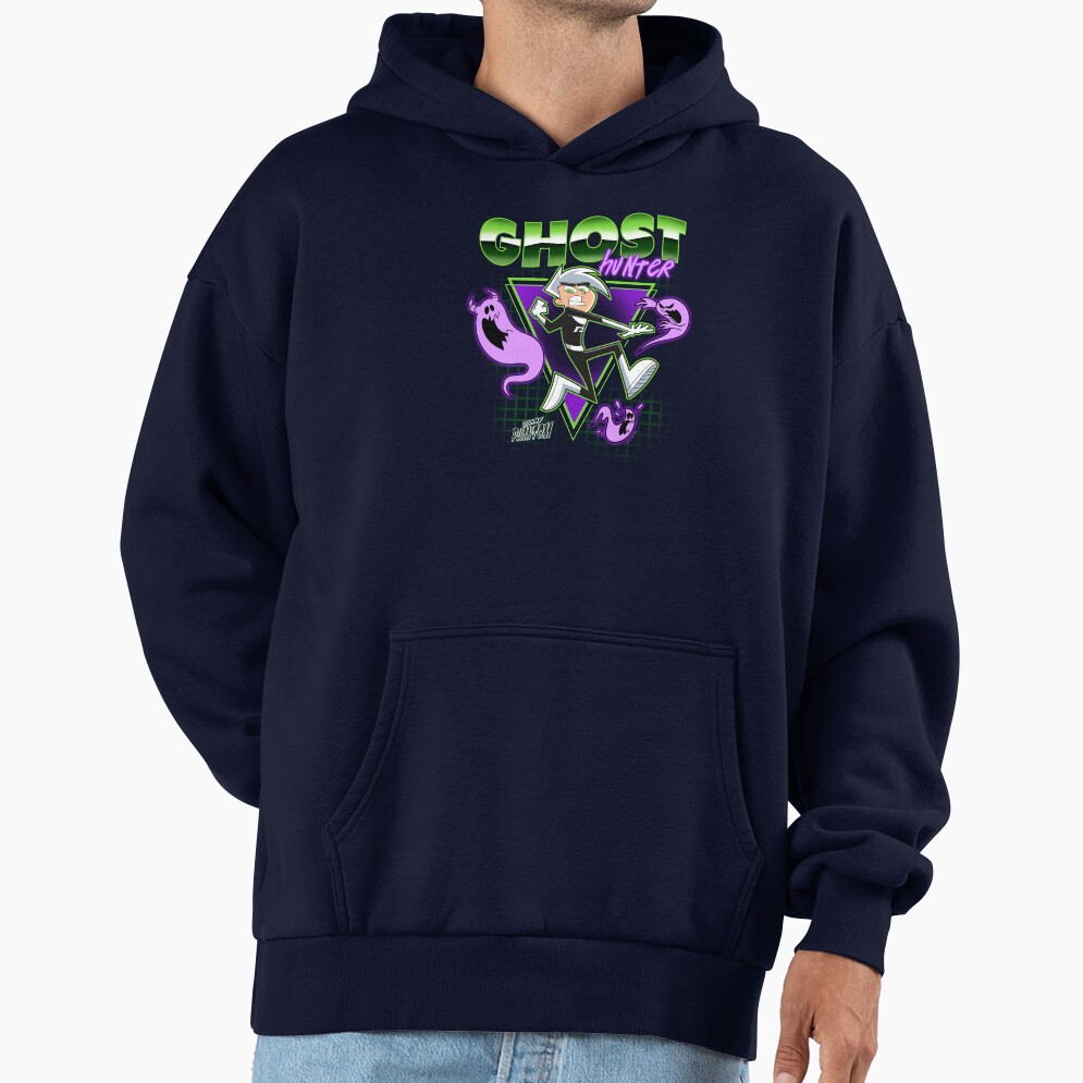 Vintage Danny Phantom Superhero Logo Hoodie - Image 5