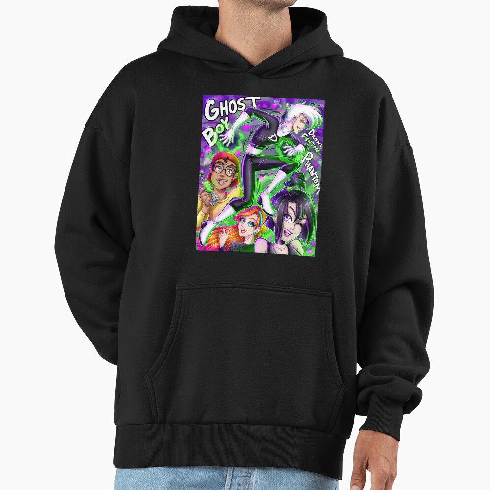 Cool Ghost Boy Phantom Design Hoodie - Image 2