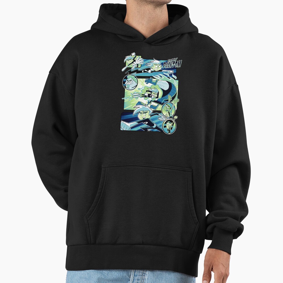 Danny Phantom Going Ghost Comic Panels Hoodie - Image 3