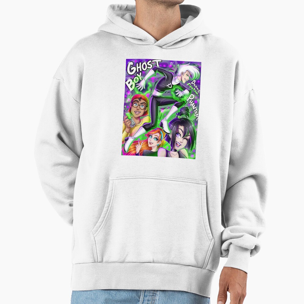 Cool Ghost Boy Phantom Design Hoodie