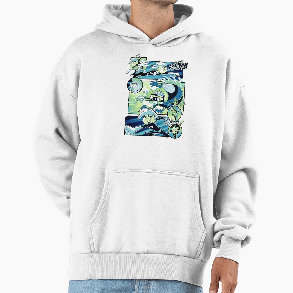 Danny Phantom Going Ghost Comic Panels Hoodie - Image 2